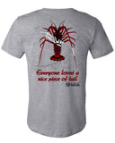 BORNOFWATER Scuba Diving T-Shirt: Lobster