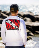 BORNOFWATER Circling Hammerhead Dive Flag UV UPF 50+ Shirt