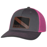 BORNOFWATER Dive Flag Leather Patch Hat