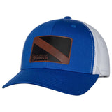BORNOFWATER Dive Flag Leather Patch Hat