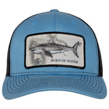 BORNOFWATER Great White Shark Patch Hat