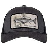 BORNOFWATER Great White Shark Patch Hat