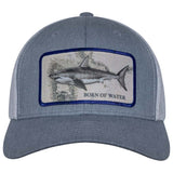 BORNOFWATER Great White Shark Patch Hat