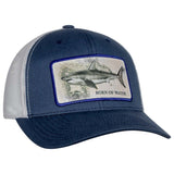 BORNOFWATER Great White Shark Patch Hat