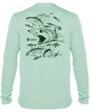 BORNOFWATER Mako Shark: Men's UV Shirt