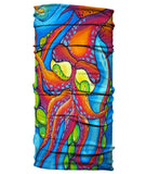 BORNOFWATER Neck Gaiter - Psycho Squid