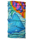 BORNOFWATER Neck Gaiter - Surf Wave