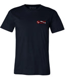 BORNOFWATER Scuba Dive Flag Streak T-Shirt