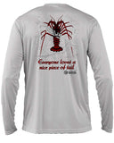 BORNOFWATER Scuba Diving UV UPF+ 50 Long Sleeve Shirt: Lobster