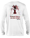 BORNOFWATER Scuba Diving UV UPF+ 50 Long Sleeve Shirt: Lobster