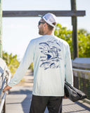 BORNOFWATER Mako Shark: Men's UV Shirt