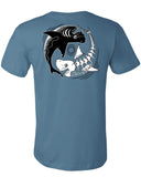 BORNOFWATER Taijitu Sharks - Yin & Yang Scuba Diving T-Shirt