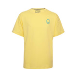 Qassar Half Sleeve Cotton T-Shirt - Crab Yellow