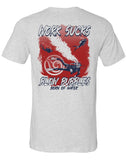 BORNOFWATER Work Sucks, Blow Bubbles Dive T-Shirt