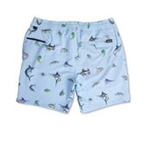 PELAGIC The Dockside Elastic Waist Boardshorts