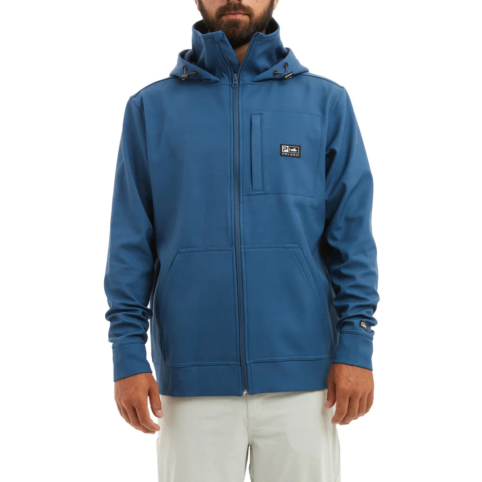 Pelagic Apparel Northlake Gyotaku Zip Fleece Hoodie