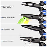 KastKing Intimidator Fishing Plier straight nose braid cutter