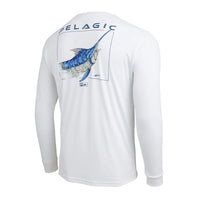 PELAGIC Aquatek Goione Marlin Fishing Shirt