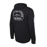 PELAGIC  Marlin Stamp Pullover Fleece Hoodie