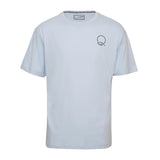Qassar Half Sleeve Cotton T-Shirt - Crab light blue