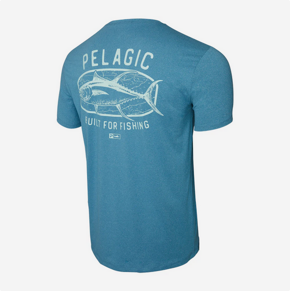 PELAGIC  Stratos Map Fish Performance Shirt