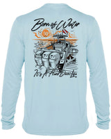 BORNOFWATER Hard Dock Life: Men's UV Rashguard Shirt