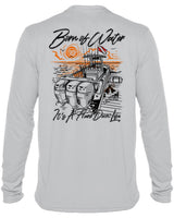 BORNOFWATER Hard Dock Life: Men's UV Rashguard Shirt