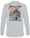 BORNOFWATER Hard Dock Life: Men's UV Rashguard Shirt