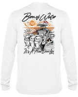 BORNOFWATER Hard Dock Life: Men's UV Rashguard Shirt