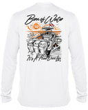 BORNOFWATER Hard Dock Life: Men's UV Rashguard Shirt