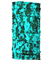 BORNOFWATER Neck Gaiter - Digital Camo Camouflage