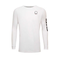 Qassar UPF50+ High Performance Full Sleeve Shirt - GIANT TREVALLY WHITE