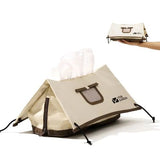 Tent tissue box