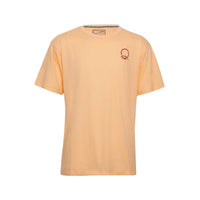 Qassar Half Sleeve Cotton T-Shirt - Crab Peach