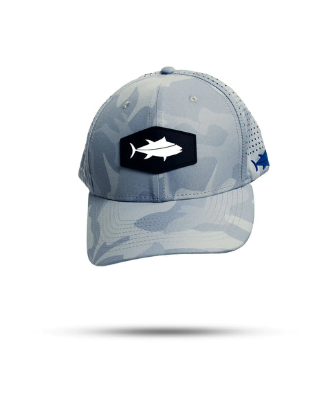 BILLFISH Tuna 3D Hat GREY CAMO
