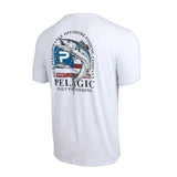 PELAGIC Stratos Patriot Wahoo Performance Shirt