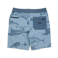 PELAGIC Deep Drop Fishing Shorts - Gyotaku