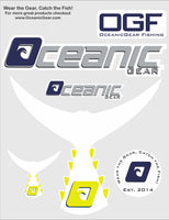 OCEANIC Tuna Town Decal Sheet